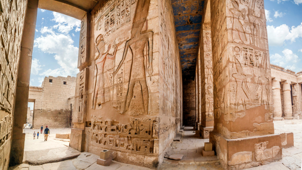 Templos  dos antigos faraós e grandes civilizações egito