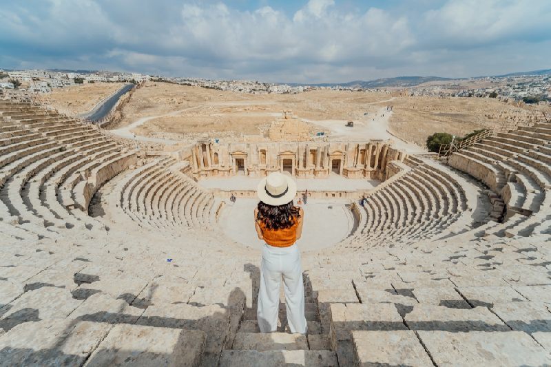 Teatro Romano, Jerash, Jordânia