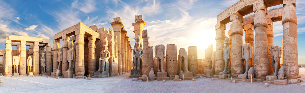 Templos  dos antigos faraós