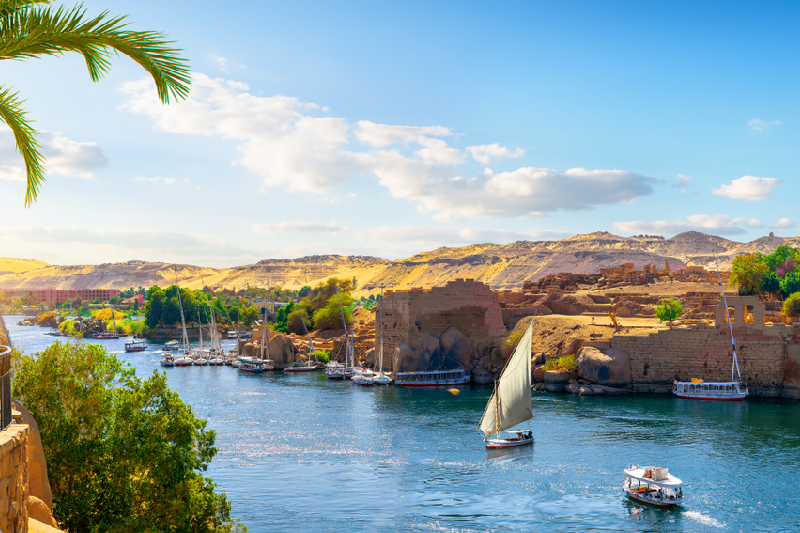 Rio Nilo, Aswan