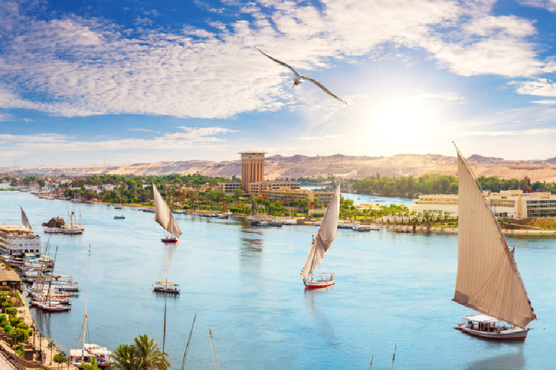 Rio Nilo, Egito