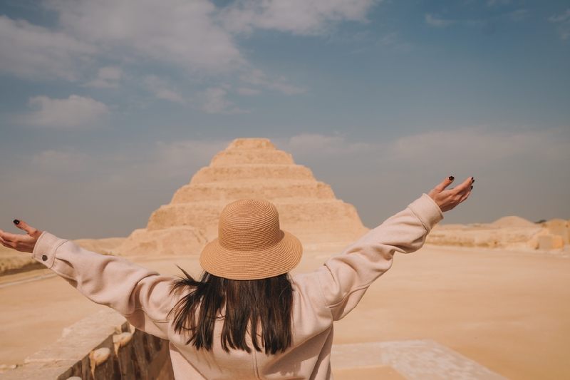 A Pirâmide de Saqqara