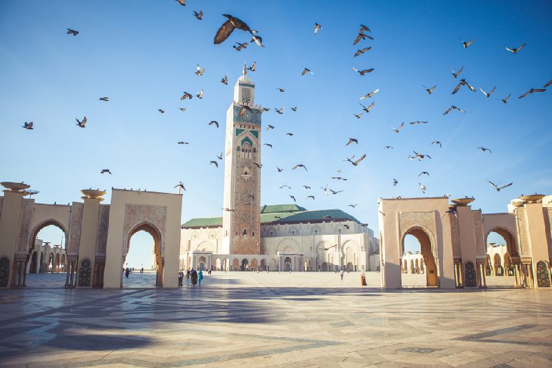 Mesquita Hassan II em Casablanca, Marrocos