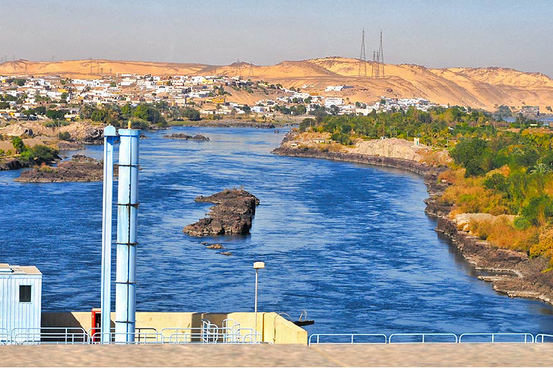 Barragem de Assuã , rio nilo